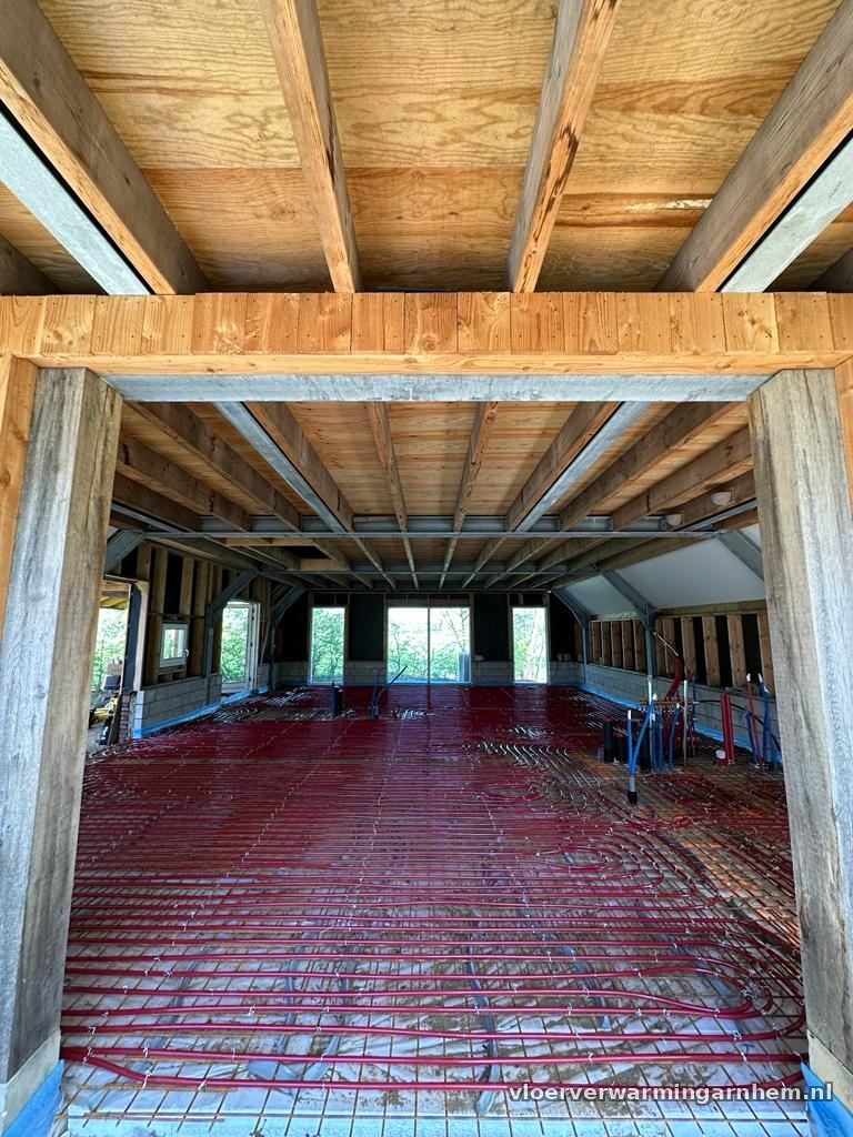 Vloerverwarming in houtbouw — Apeldoorn